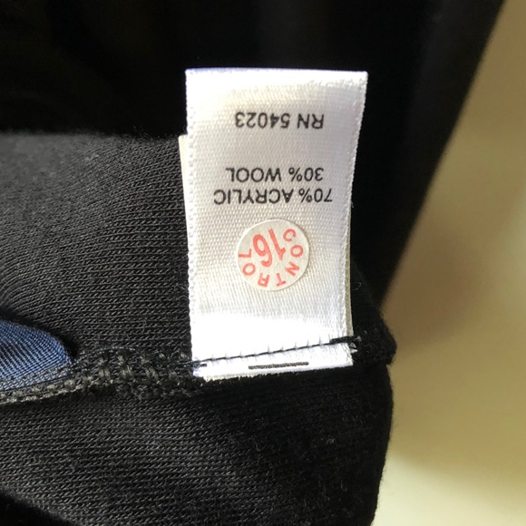 Banana Republic Dress Black Size 12 NEW Wool Blend - Picture 6 of 7